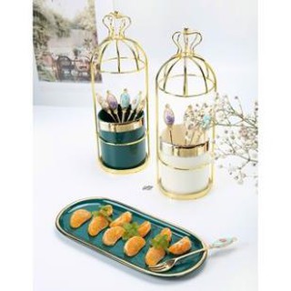 Ống đựng đũa, thìa dĩa chất liệu sứ cao cấp.