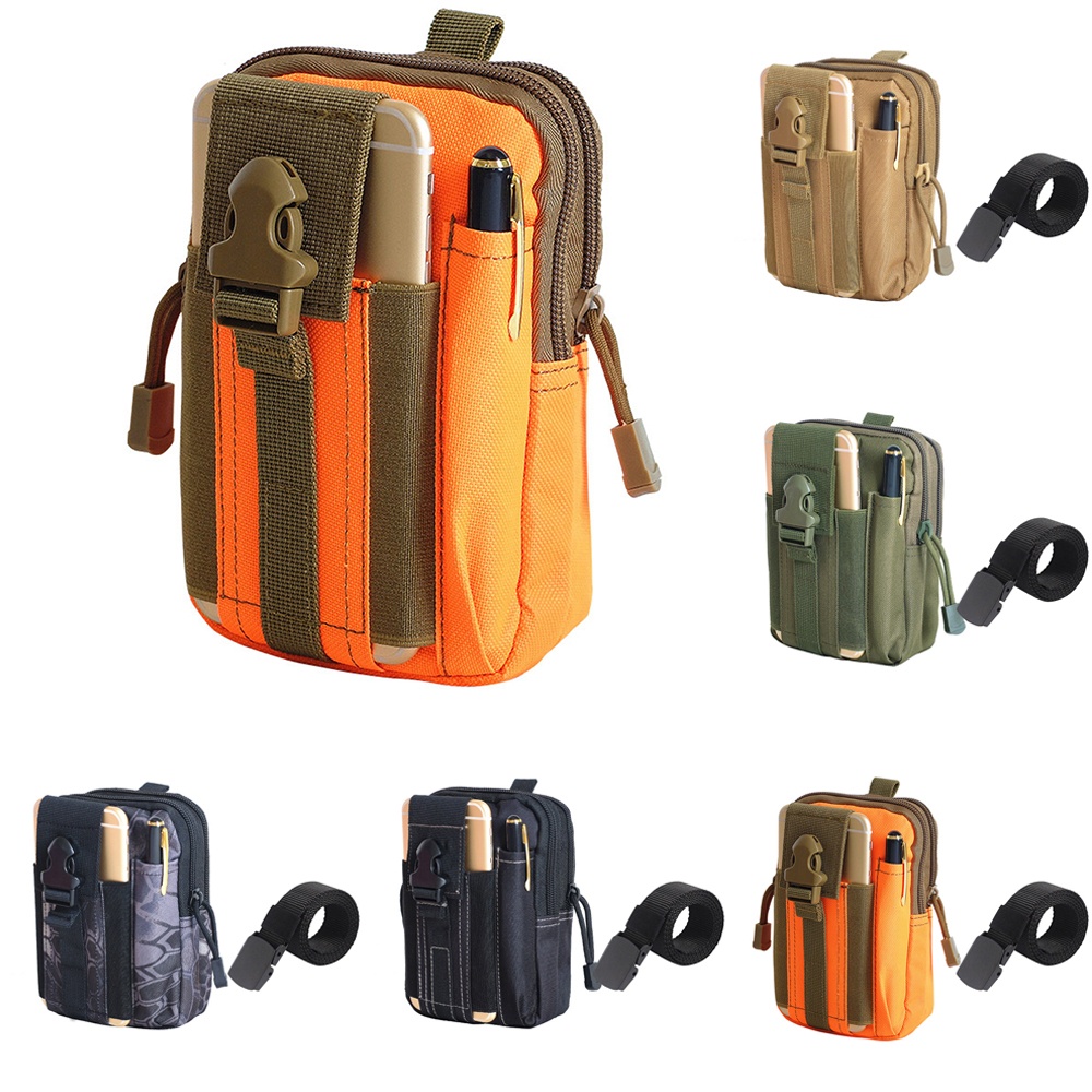 Mobile Túi Đựng Điện Thoại Đa Năng Đeo Hông Kiểu Quân Đội Cá Tính