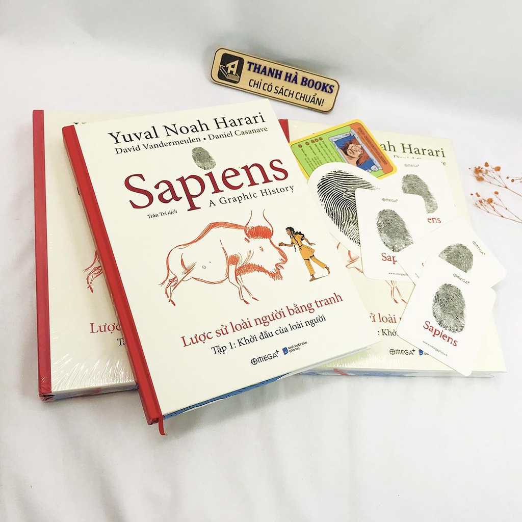 Sách - Sapiens - Lược Sử Loài Người Bằng Tranh (Bìa cứng)