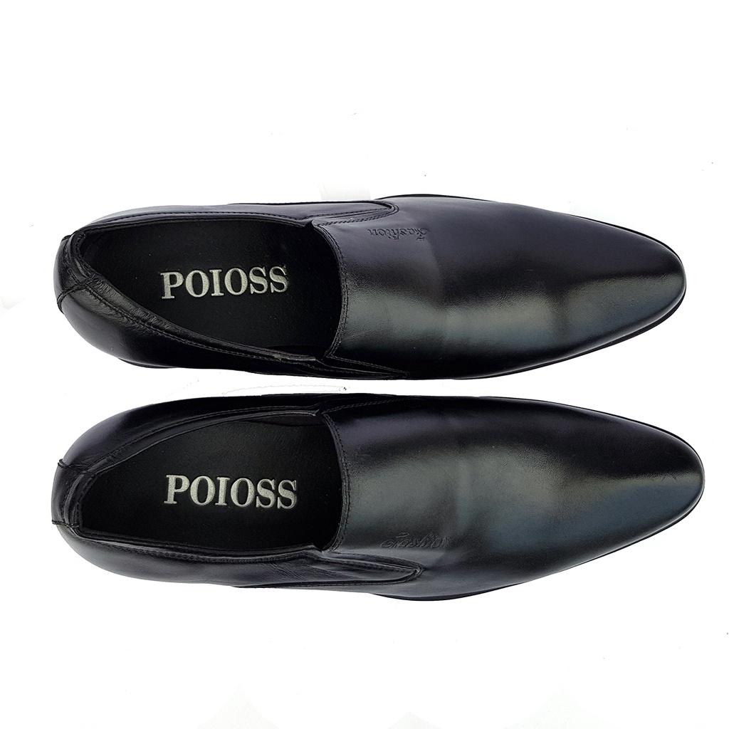 Giày lười nam da bò giày tây nam công sở giày kinh doanh doanh nhân sang trọng da bò nguyên tấm mẫu mới L-29