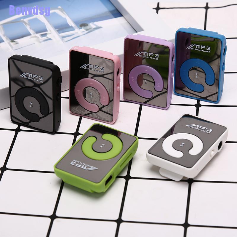 Máy Nghe Nhạc Mp3 Bằng Kim Loại Hỗ Trợ Thẻ Nhớ Tối Đa 32gb