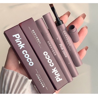 Bột tán chân mày Pink Coco bột kẻ mày ba màu không thấm nước mồ Hôi, Bóng Mắt Ba Chiều Tự Nhiên Nội Địa Trung