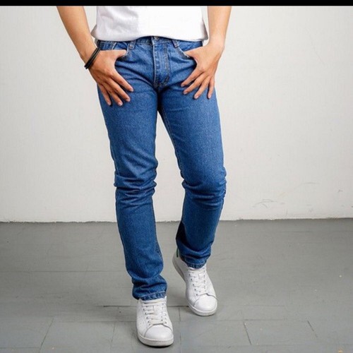 Quần jeans ống suông trung niên vãi dầy size 28 đến 36 TMDA