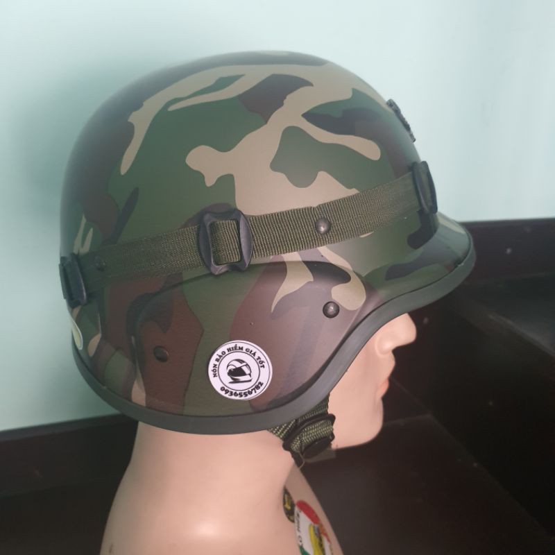 Nón bảo hiểm lính Đức Camo cao cấp