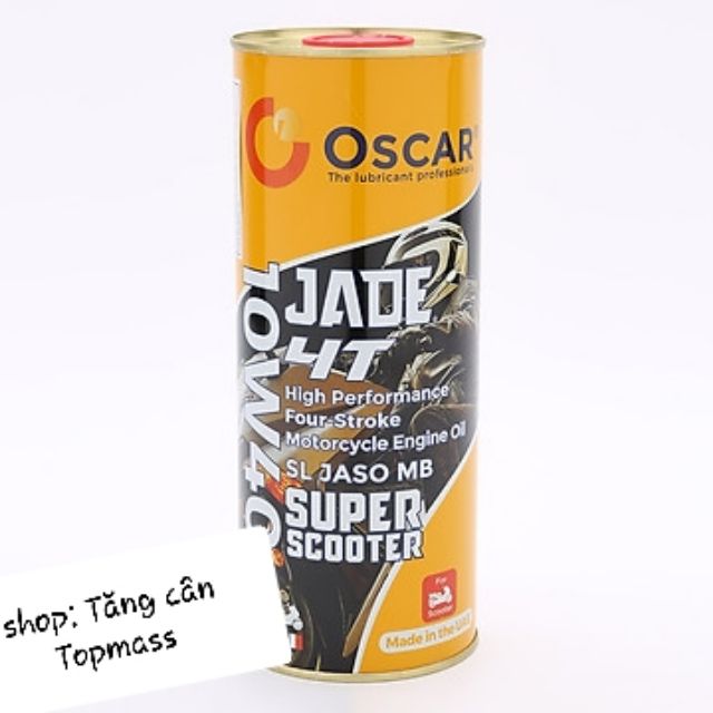 Nhớt Oscar dùng cho xe tay ga 4T - 10W40 - tiêu chuẩn JASO MB