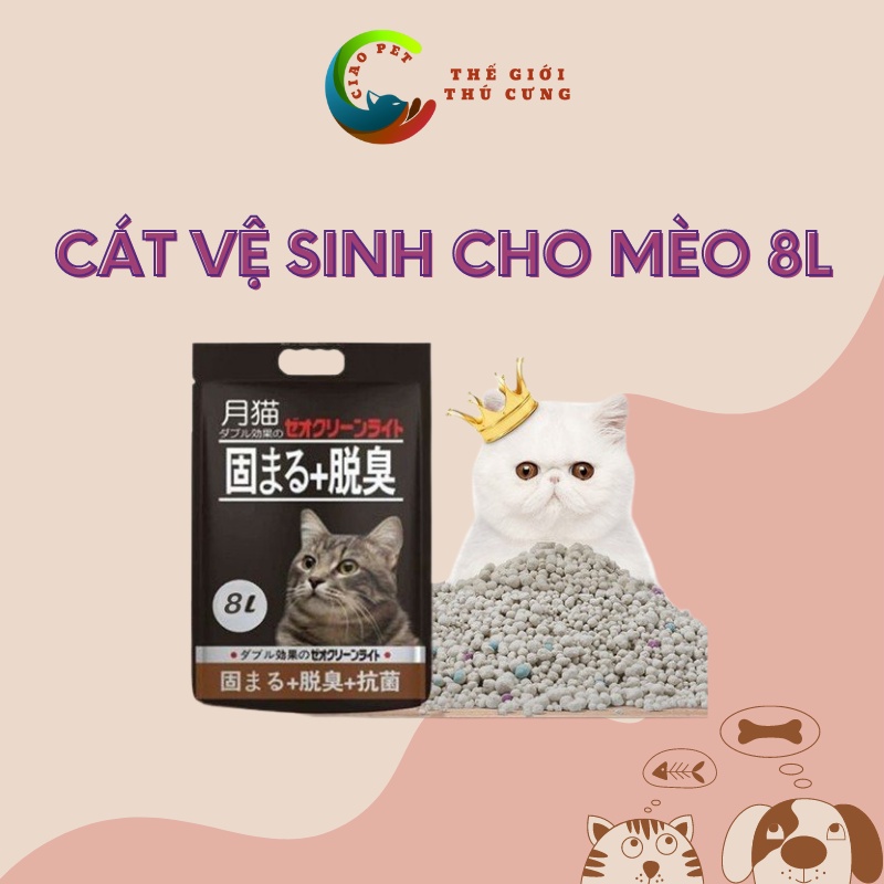 Cát vệ sinh cho mèo -  Nhật Bản (8L)(16L)