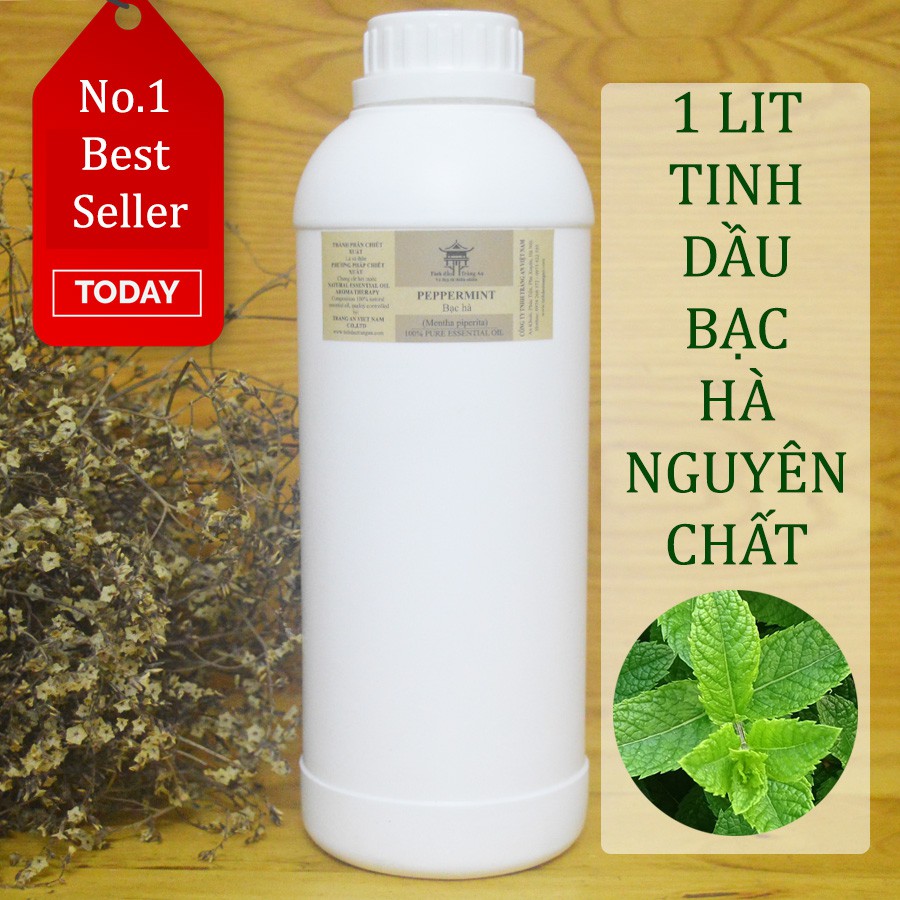 1 LIT TINH DẦU BẠC HÀ NGUYÊN CHẤT