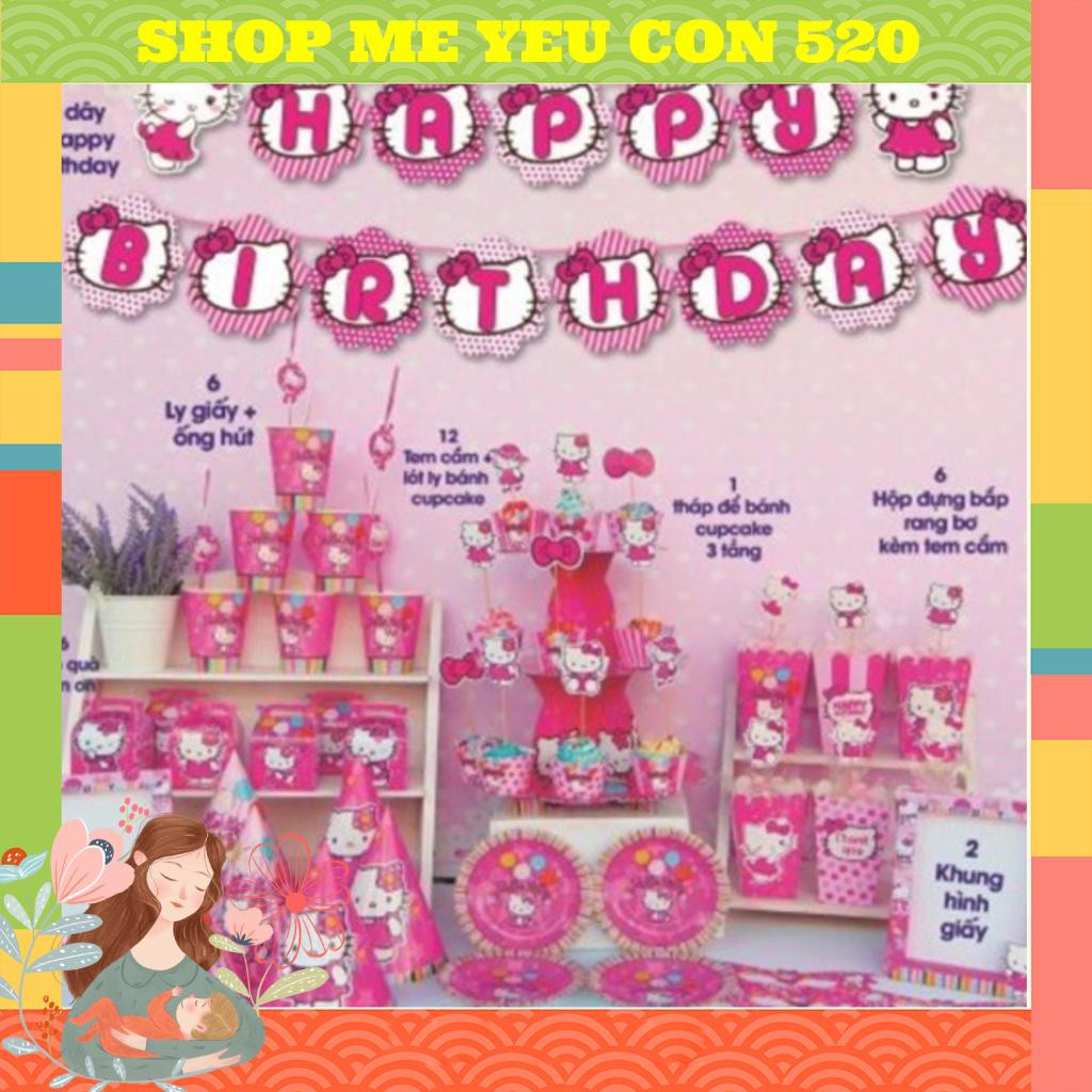 Set trang trí bàn tiệc/ Mega-kitty .