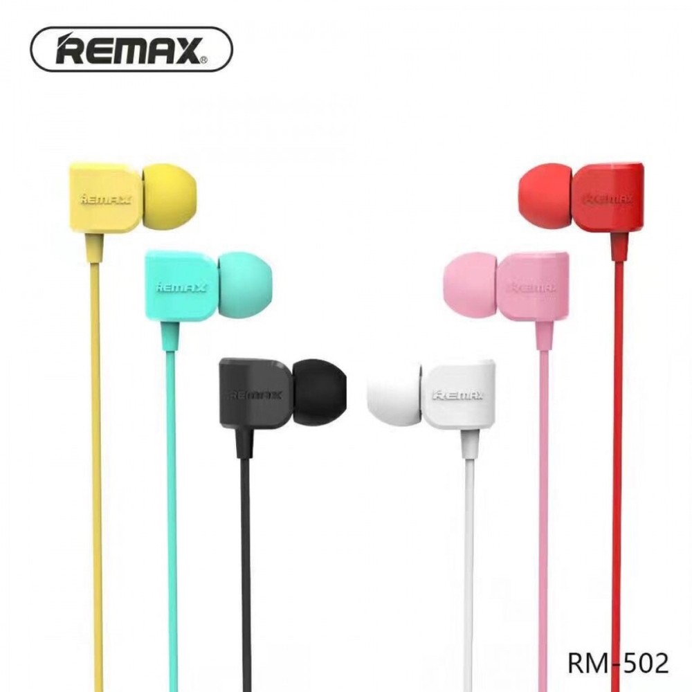 Tai Nghe In Ear Remax RM-502 Chính Hãng - Nhỏ Gọn - Cá Tính