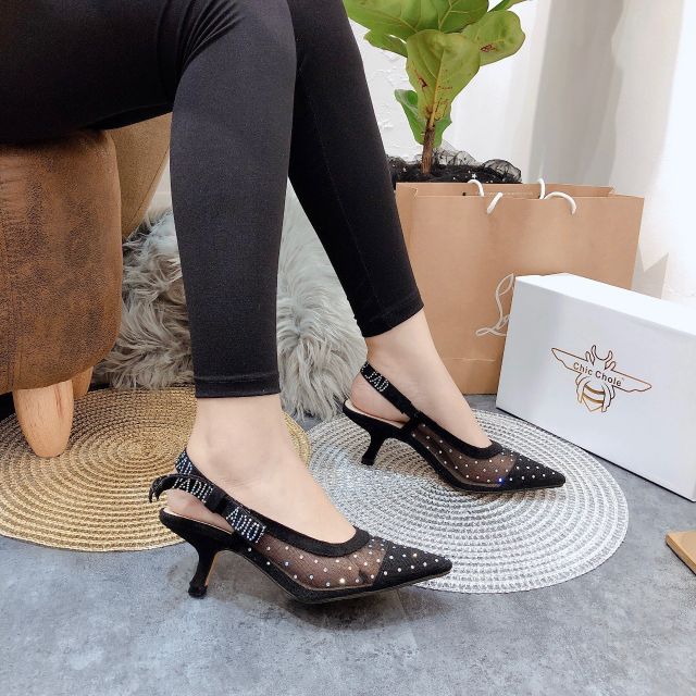 Cao gót lưới dio