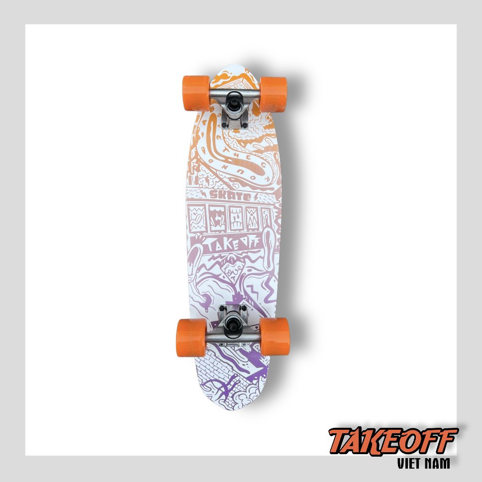 VÁN TRƯỢT DẠO PHỐ - CRUISERBOARD TAKEOFF