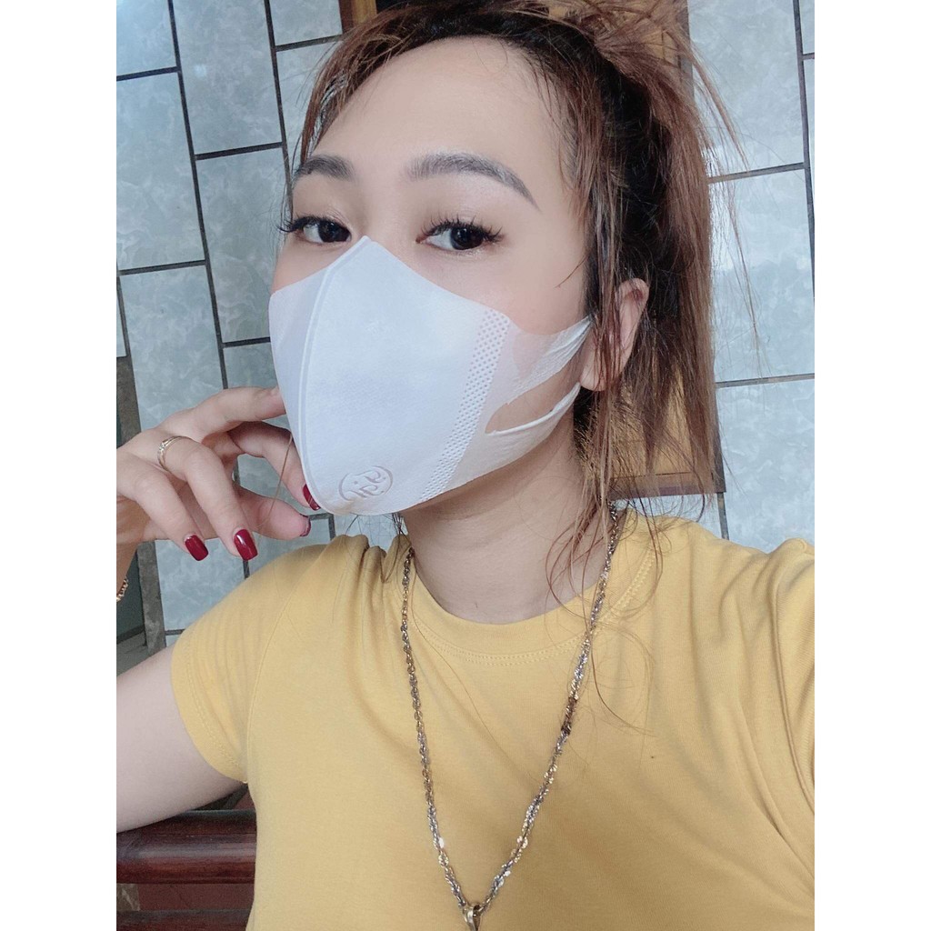 Khẩu trang 3D Mask công nghệ Nhật Bản chống bụi bẩn - Khẩu trang 3D Mask hộp 50 cái