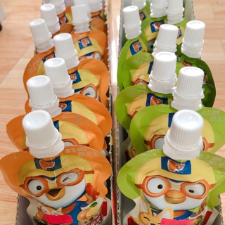 Hồng sâm pororo trai cây cho bé