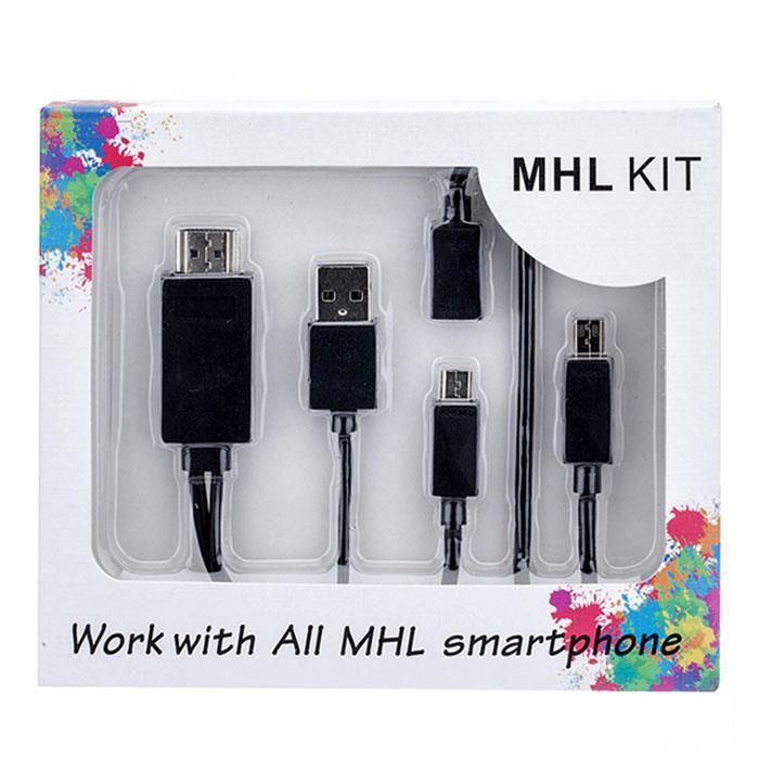 Dây MHL KIT chuyển đổi micro usb điện thoại sang HDMI (kết nối điện thoại với tivi)