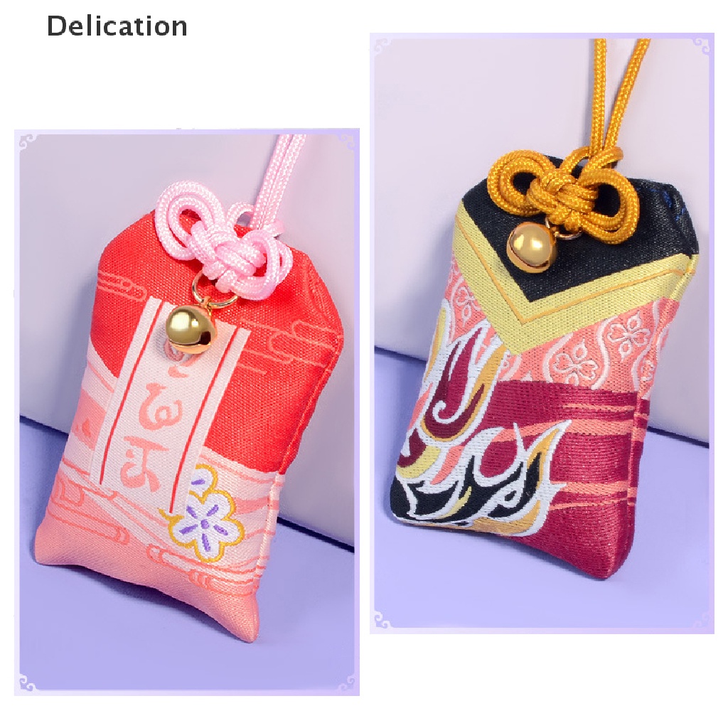 [Delication] Mặt Dây Chuyền Bùa Hộ Mệnh Nhân Hóa Trang Anime Inazuma Thoma Yae Miko Xiao Venti Zhongli