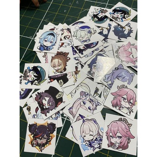 Sticker, Huy hiệu, Móc khoá randoom