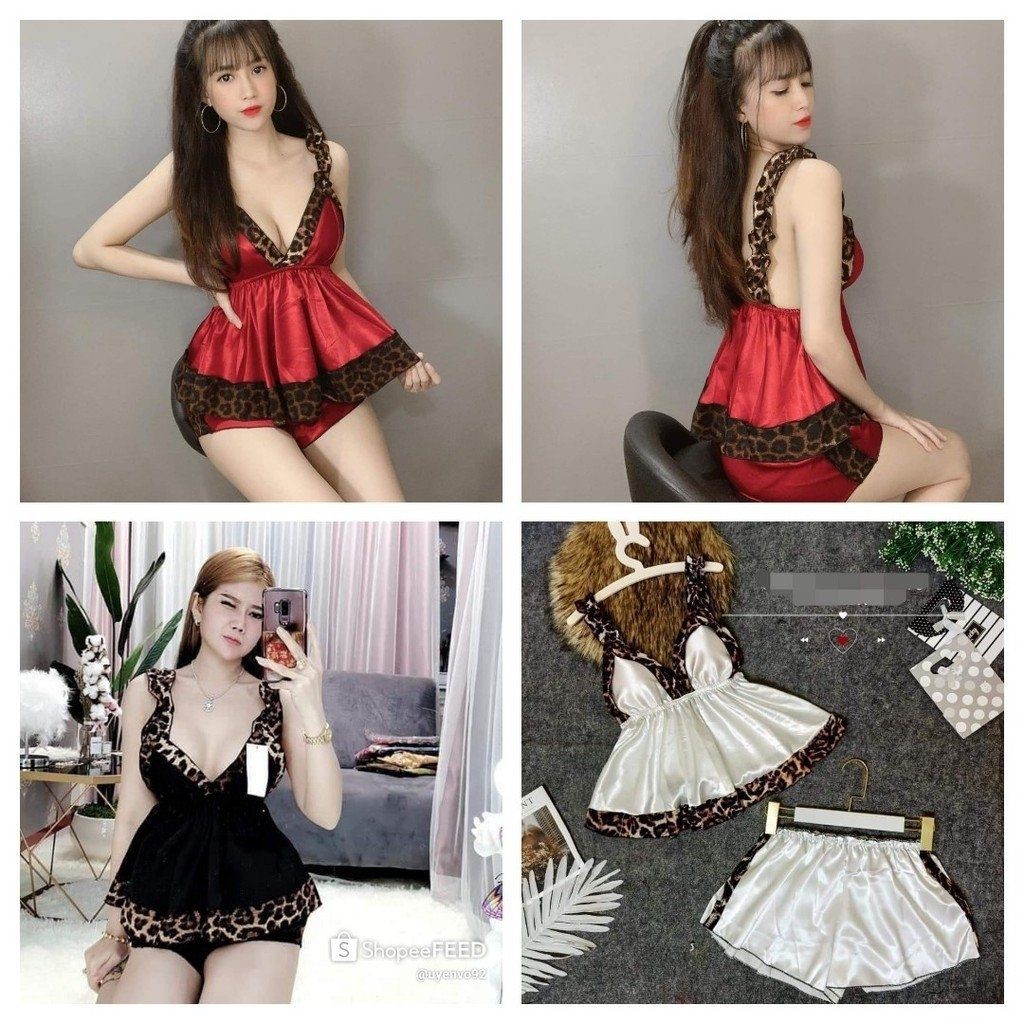 Đồ ngủ sexy ❣️FREE SHIP❣️ Đồ mặc nhà phi lụa mềm mại