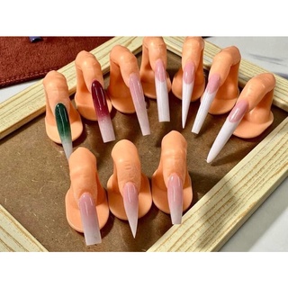 Ngón tay giả học nail,tập vẽ,đắp gel,đắp bột,úp móng