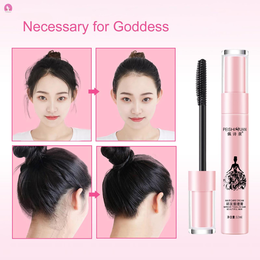 ⭐Hair Smoothing Cream Strong Style Hair Stick Small Broken Hair Styling Cream Hairflow Stick Shaping