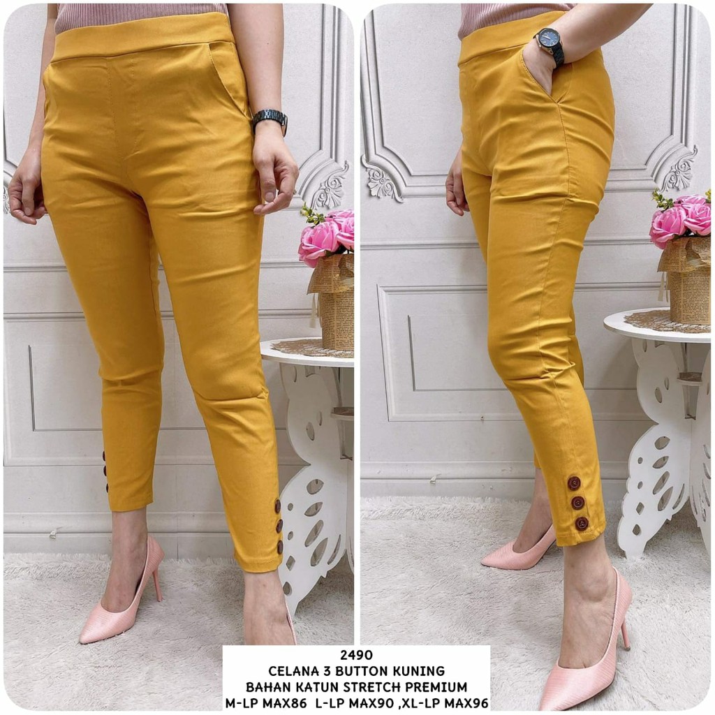 Quần Cotton Dài Thời Trang Trẻ Trung Năng Động 2490 Size M - Xl | BigBuy360 - bigbuy360.vn
