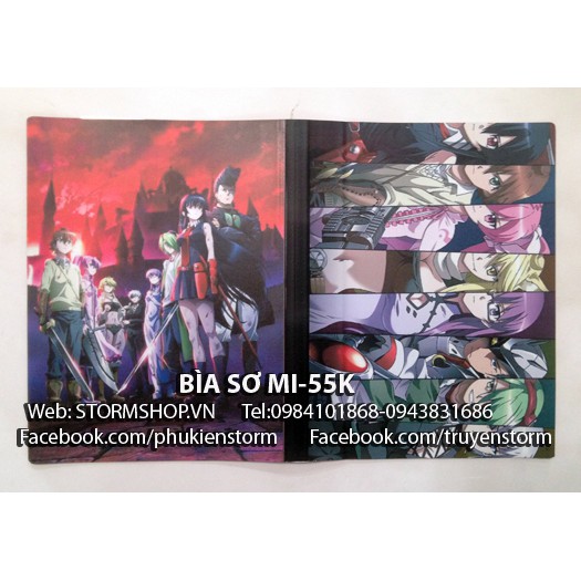 Bìa sơ mi AKAME ga Kill -55k