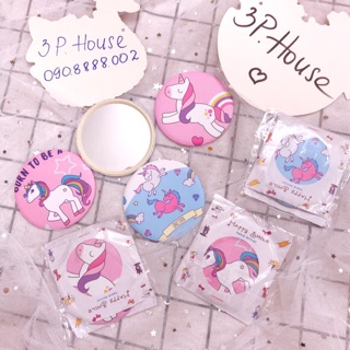 🎀Gương mini bỏ túi cute