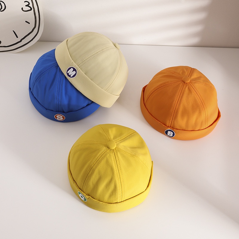 Mũ Beanie Màu Sắc Kẹo Ngọt In Chữ Phong Cách Hàn Quốc Thời Trang