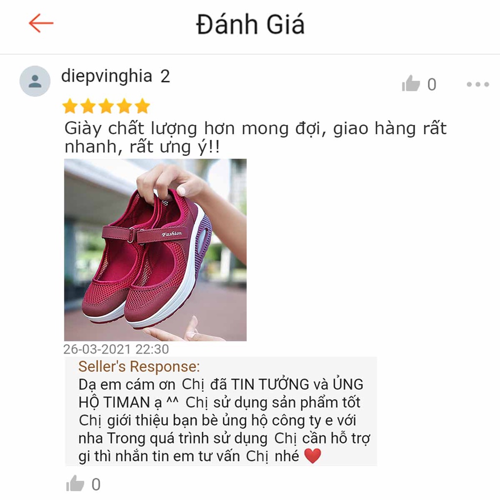 Giày sandal nữ quai hậu TIMAN HT26 thời trang phong cách bảo hành 1 năm