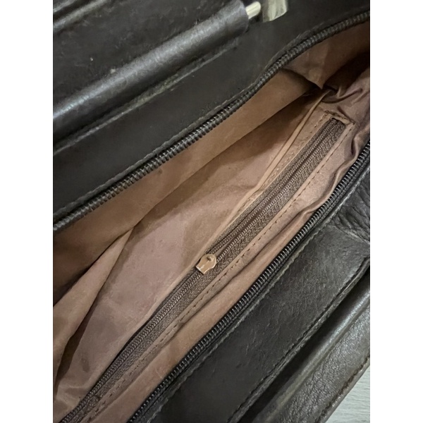 Túi si quai xách da thật