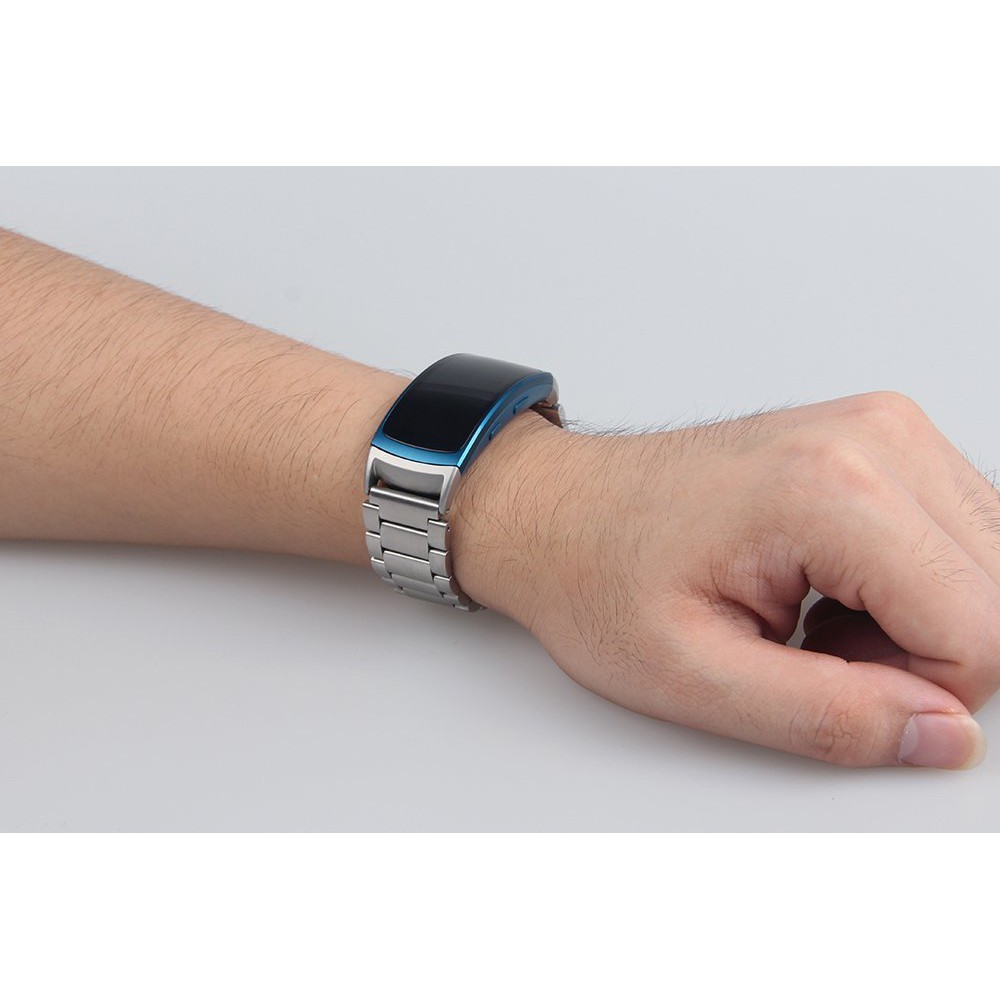 Dây đeo inox cho đồng hồ thông minh Samsung Gear Fit 2 SM-R360/ Fit 2 Pro