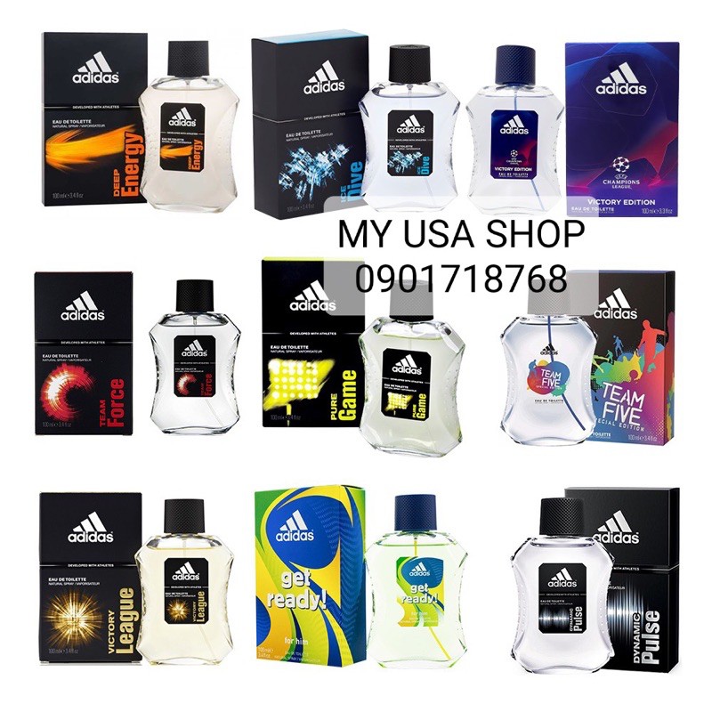 Nước hoa nam Adidas❤Nước Hoa Adidas Nam Tính 100ml