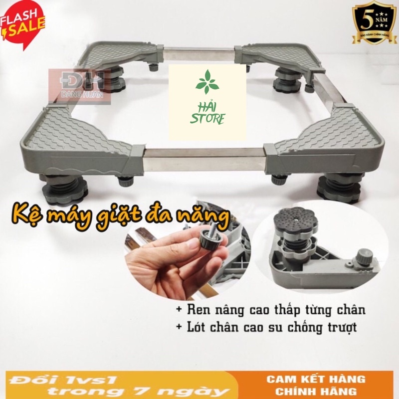Kệ để máy giặt , tủ lạnh . Chân để máy giặt ,tủ lạnh