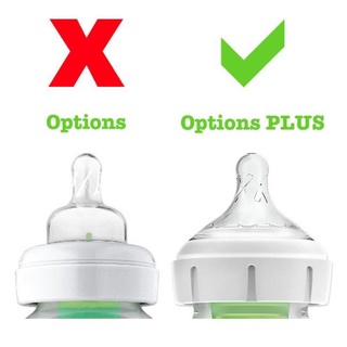NÚM TI BÌNH SỮA DR BROWN'S OPTIONS PLUS- CỔ RỘNG