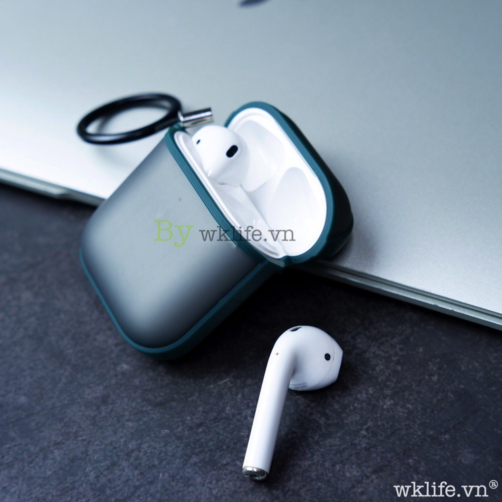 Vỏ Case Airpods 1/2 LIKGUS Nhám Chống Vân Chống Sốc