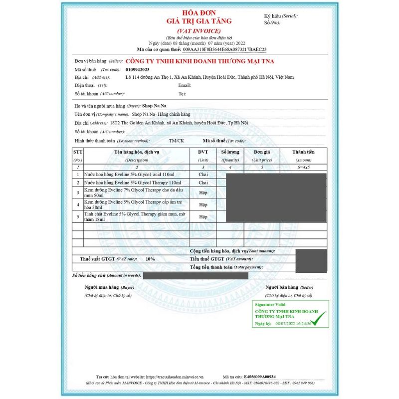 [Nhập khẩu chính hãng] Kem dưỡng cho da dầu, mụn, da hỗn hợp Eveline 7% giúp giảm thâm, ngừa mụn, kiểm soát dầu trên da