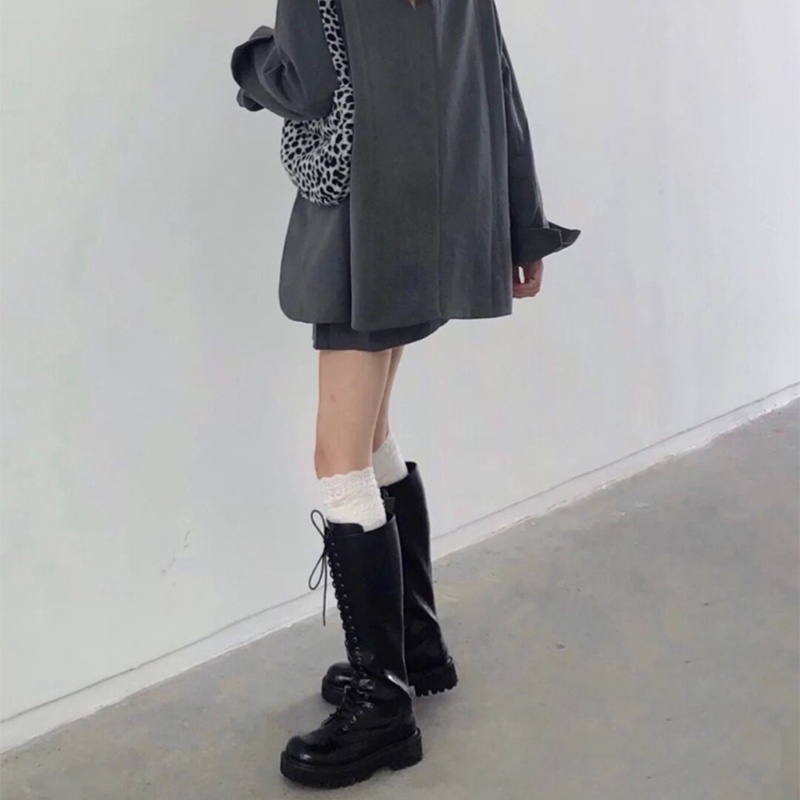 Đôi Vớ DàI Qua GốI PhốI Ren Hoa ThờI Trang Cho Nữ