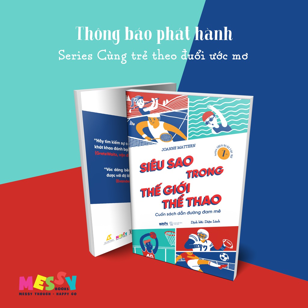 Sách - Siêu sao trong thế giới thể thao - Cuốn sách dẫn đường đam mê | BigBuy360 - bigbuy360.vn