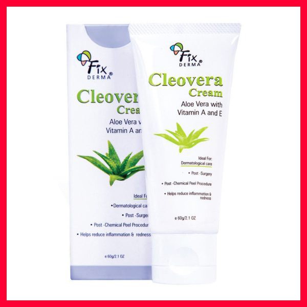 Kem Dưỡng Da Mặt Fixderma Cleovera Cream: tăng cường độ ẩm, dưỡng trắng da hiệu quả