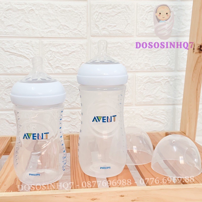 Bình sữa PHILIPS AVENT NATURAL 60ml/125ml/260ml/330ml