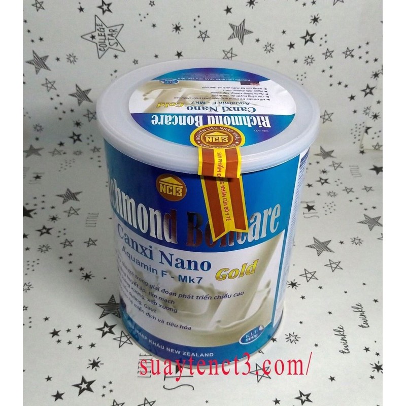 Sữa Richmond Boncare Canxi Nano 900g NCT3