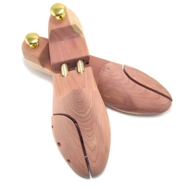 (Cao Cấp) Shoe Tree - Cây Giữ Form Giày Toroshoes Gỗ Gụ Tự nhiên - Không Mùi, Hút Ẩm Hiệu Quả (Đủ Size)