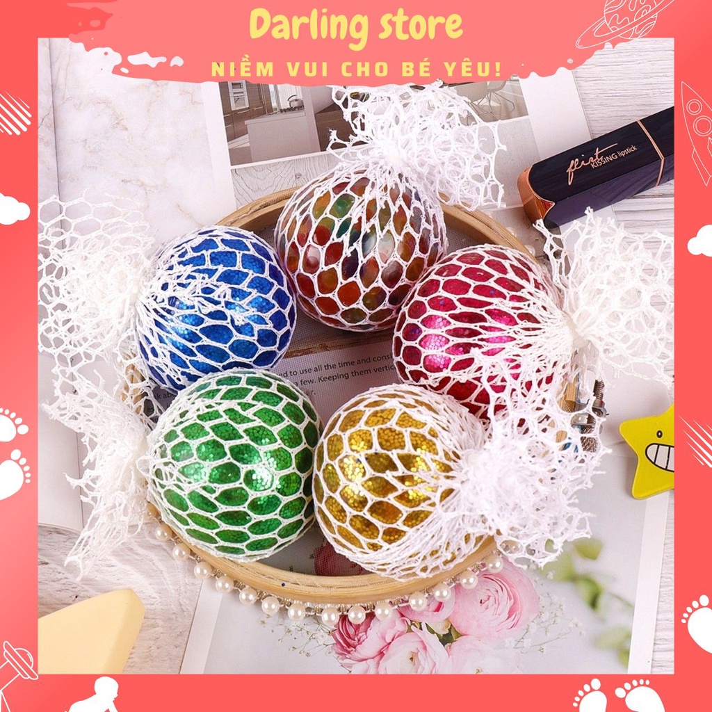 Bóng bóp giảm stress, quả bóng lưới bóp giảm stress căng thẳng Darling Store