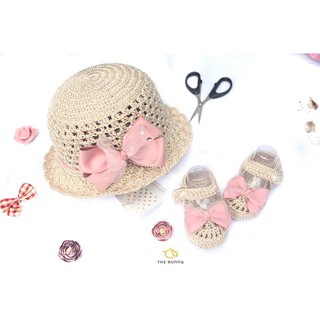 Mũ vành nơ tiểu thư - Mũ mùa hè cho bé - Quà tặng dễ thương cho bé - Made By Bunny