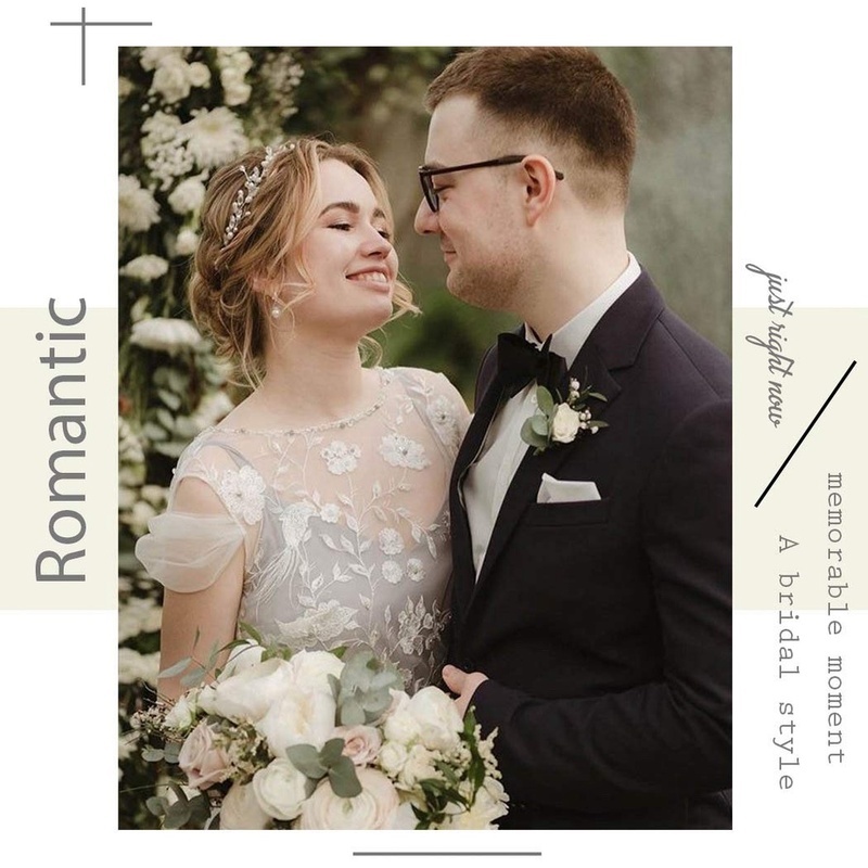 Băng Đô Đính Đá Ngọc Trai Nhân Tạo Phong Cách Cổ Điển