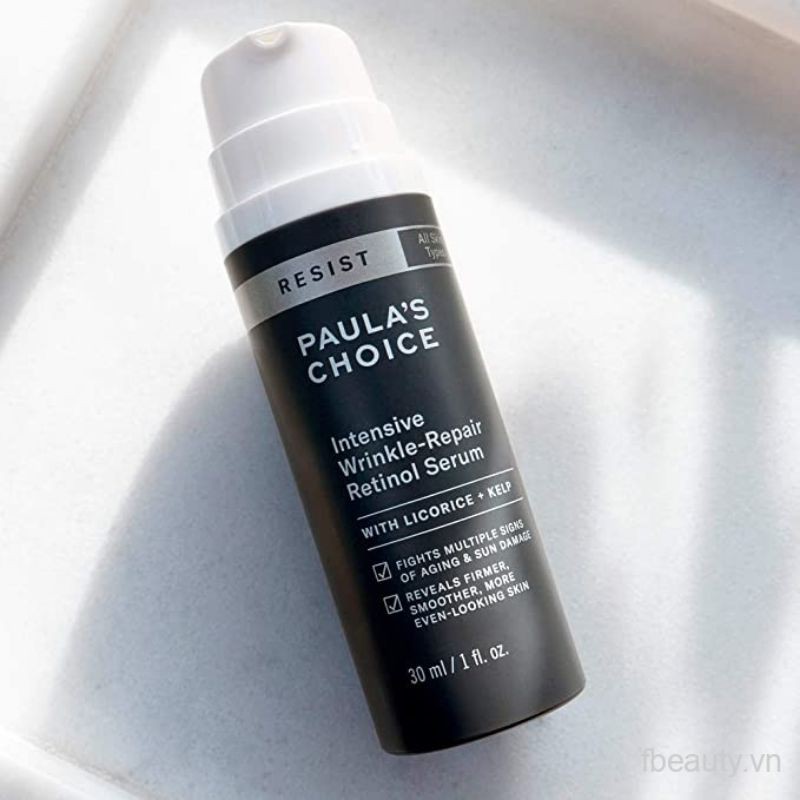 Tinh Chất Paula’s Choice Resist Intensive Wrinkle-Repair Retinol Serum Ngừa Lão Hóa, Giảm Nếp Nhăn 30ml