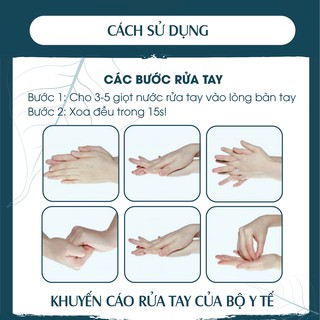 Nước rửa tay khô tinh dầu Sả Chanh PK 100ML, kết hợp tinh dầu tràm trà, diệt khuẩn