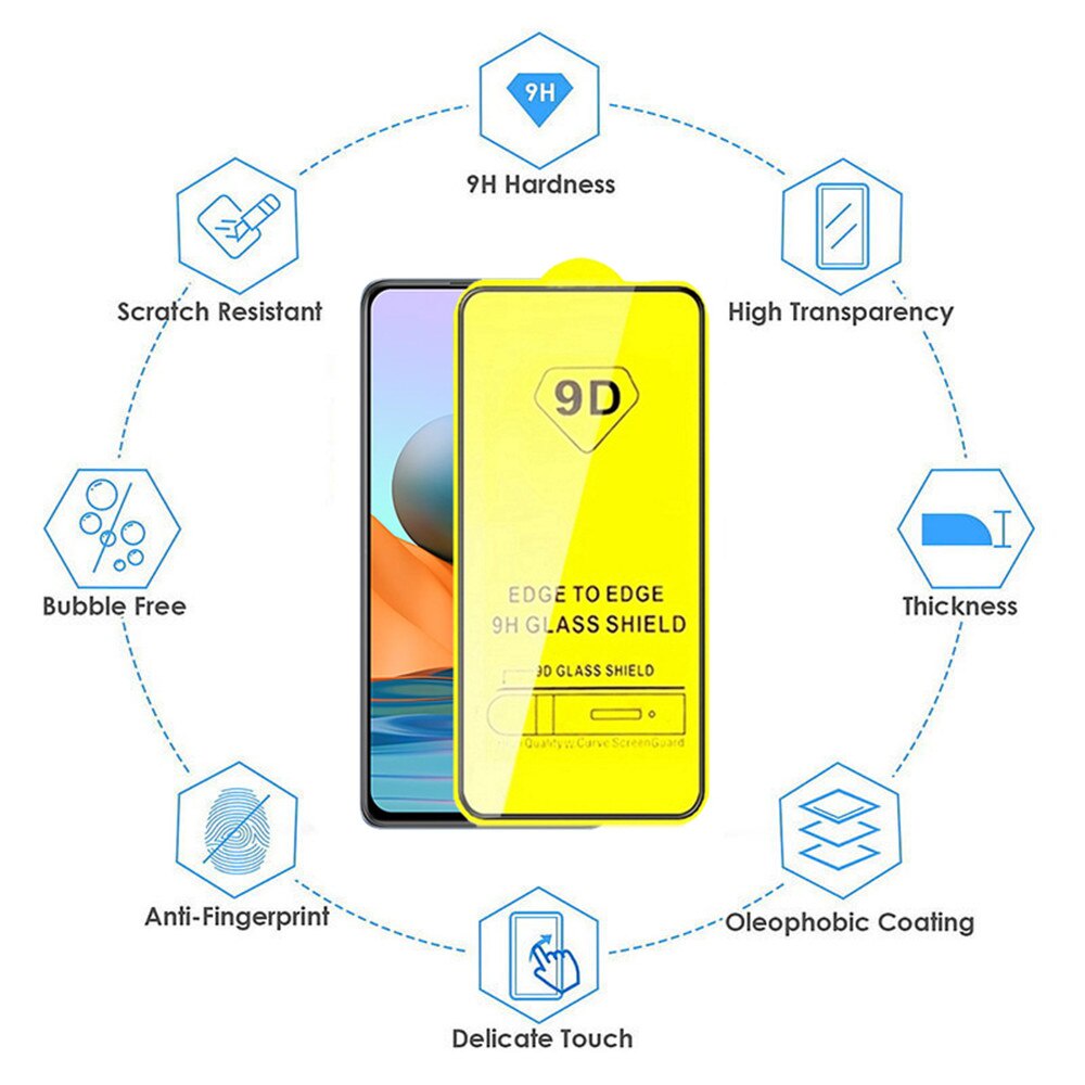 Kính Cường lực Redmi Note 11 4G 6.43inch Full màn Full keo bảo vệ màn hình