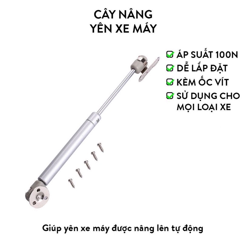 Trợ lực mở cốp xe - ben tự động nâng yên xe máy