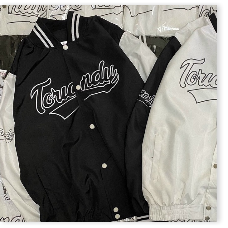 [ HÌNH THẬT 100% ] Áo Khoác Dù Unisex Nam Nữ Bomber Form Rộng In Chữ Siêu Chất Cực Hot