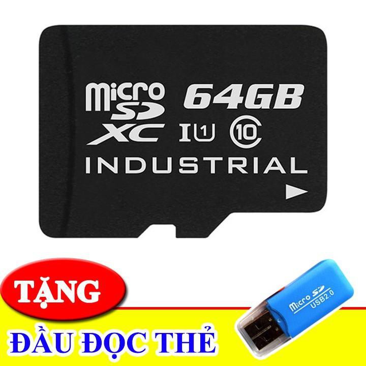 thẻ nhớ micro sd 64gb chuyện dụng cho camera hành trình tốc độ lưu trữ đọc ghi nhanh